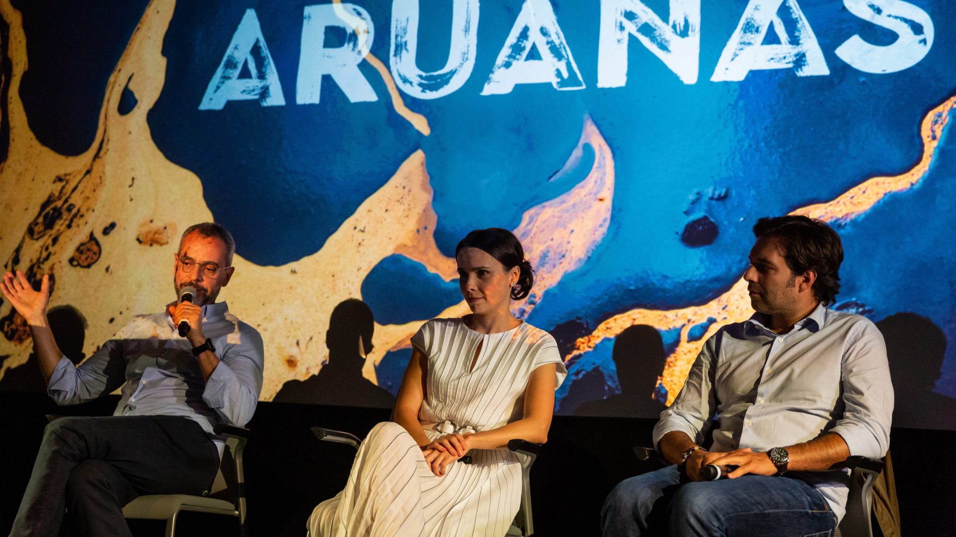 Marcos Nisti, Debora Falabella e Pedro Neto