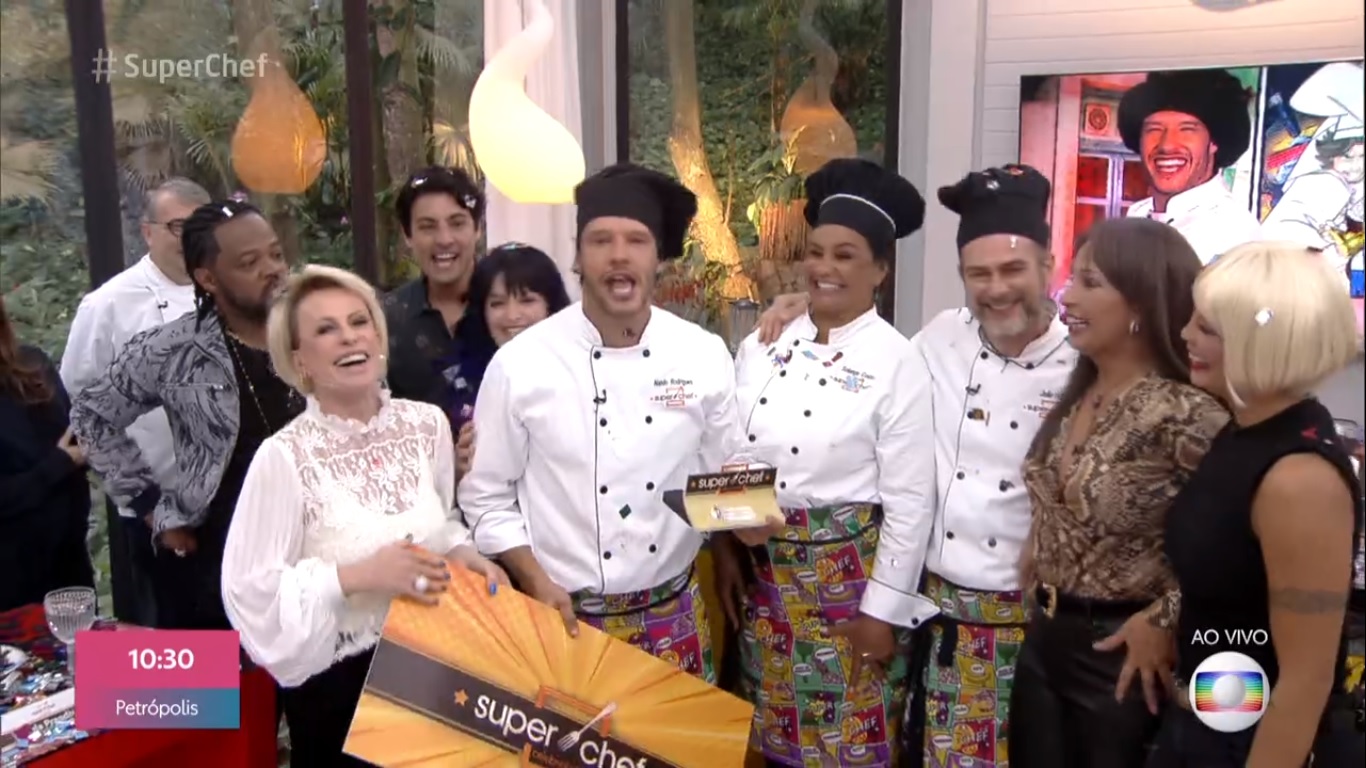Nando Rodrigues vence o Super Chef Celebridades