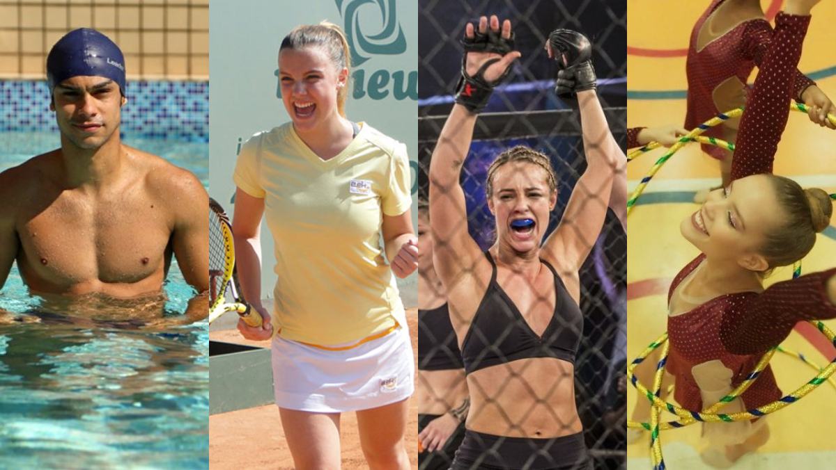 Personagens esportistas das novelas da Globo