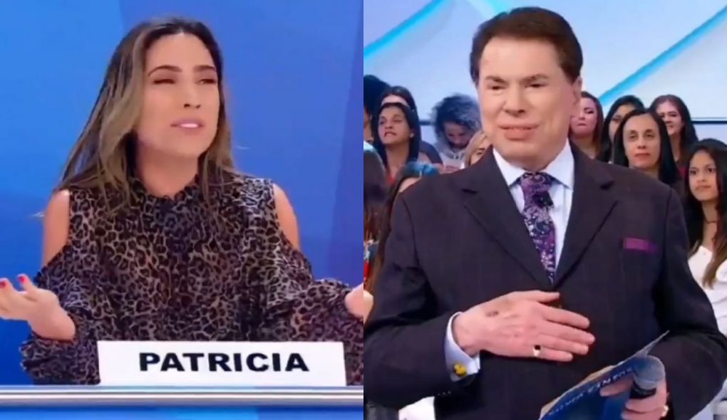 Patrícia Abravanel e Silvio Santos