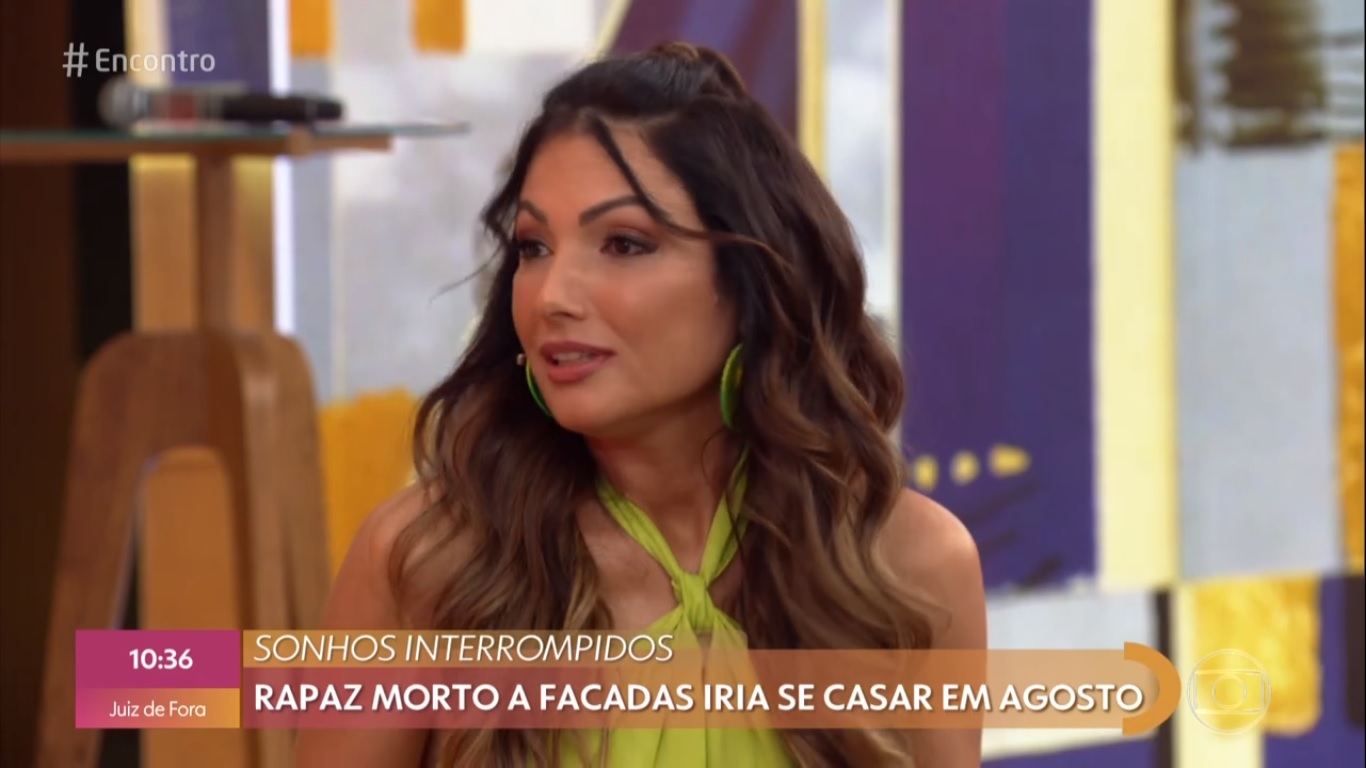 Patrícia Poeta no Encontro
