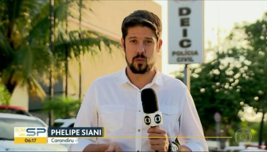 Phelipe Siani foi parar no Globo Rural 