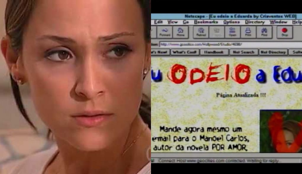Por Amor inspirou site de fãs que odiavam a Eduarda (Gabriela Duarte)