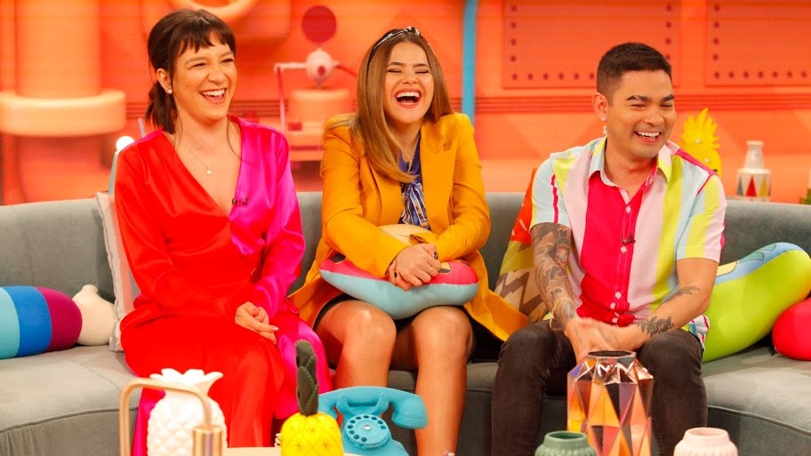 Priscilla e Yudi no Programa da Maisa