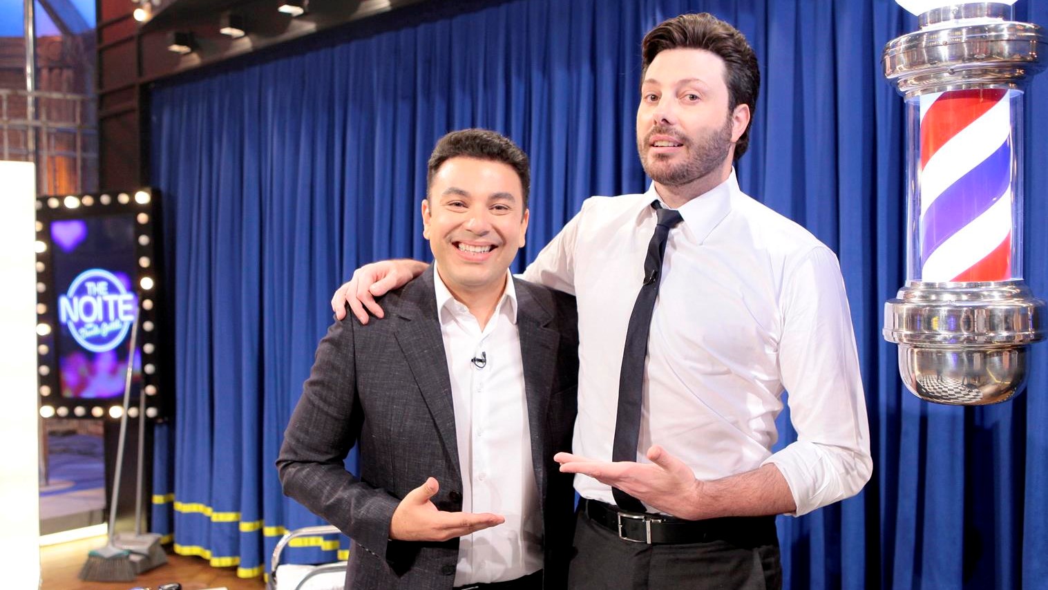 Robson Jassa no The Noite com Danilo Gentili