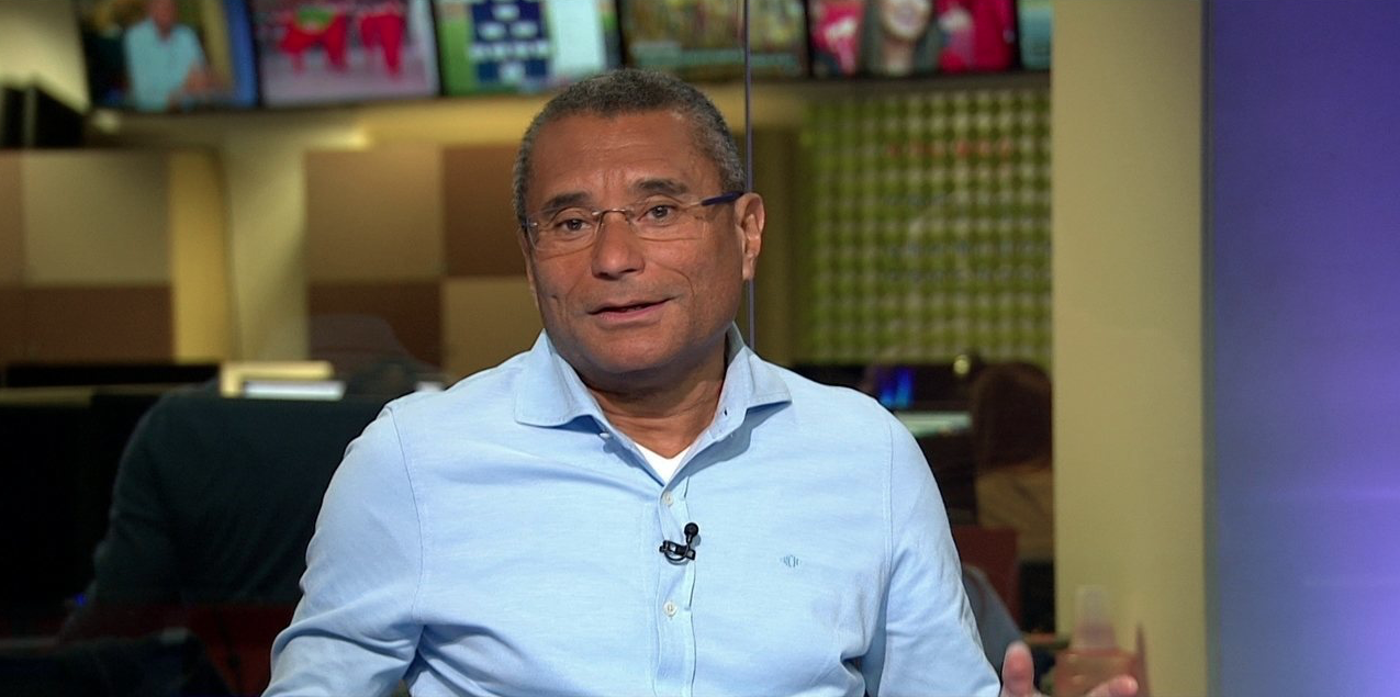 PC Vasconcellos no SporTV: jornalista está de volta após sete meses fora do Grupo Globo (Reprodução/SporTV)