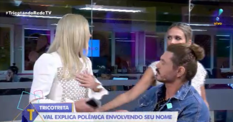 Val Marchiori abandona o programa Tricotando ao vivo