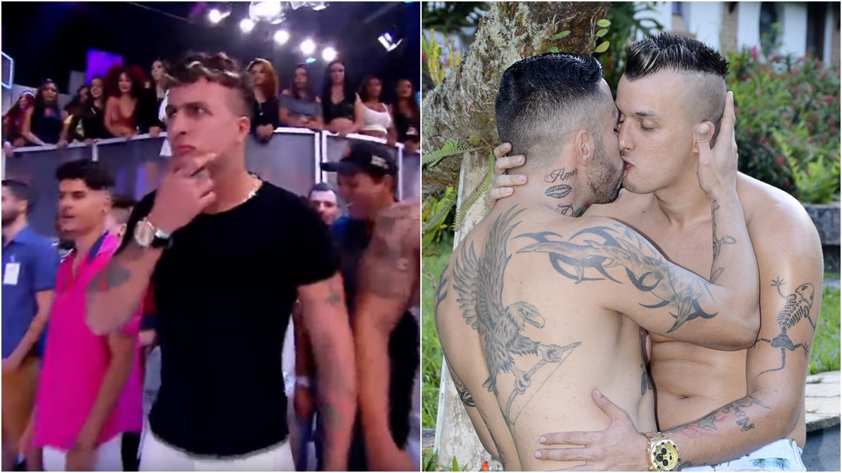 Saad, famoso ator de filmes adultos direcionado ao público gay participou do Xaveco