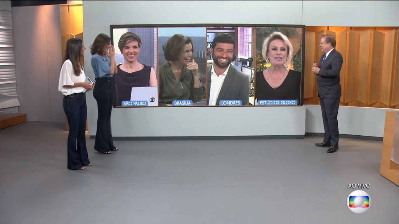Ana Maria Braga divertiu jornalistas após anunciar tema do Mais Você