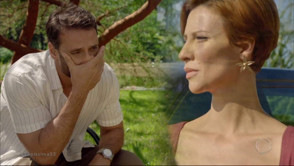 Antônio (Felipe Cunha) e Sophia (Camila Queiroz) em Topíssima
