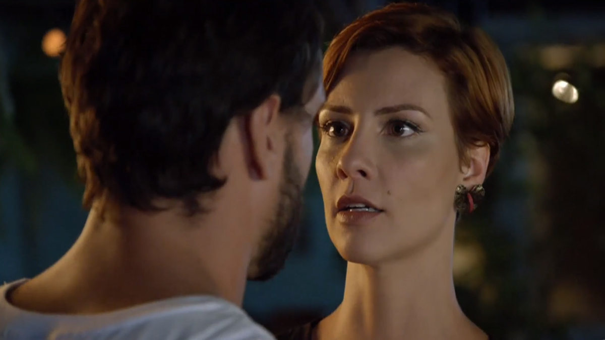 Antonio (Felipe Cunha) e Sophia (Camila Rodrigues) em Topíssima