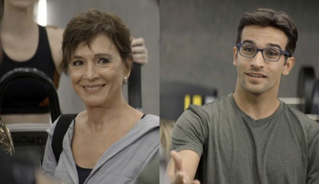 Beatriz (Natália do Vale) e Zé Hélio (Bruno Bevan) de A Dona do Pedaço