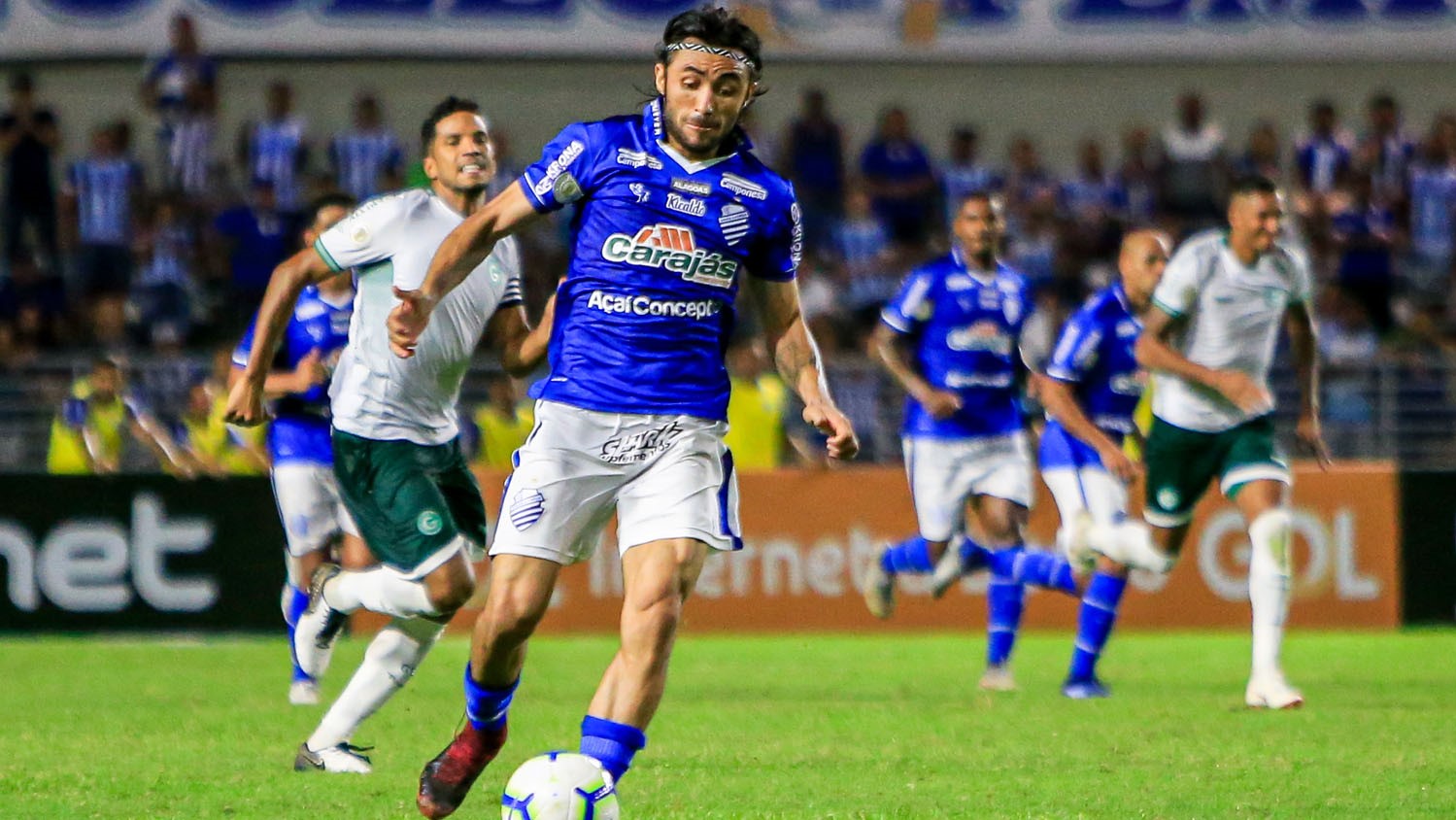 Time CSA em campo pelo Campeonato Brasileiro