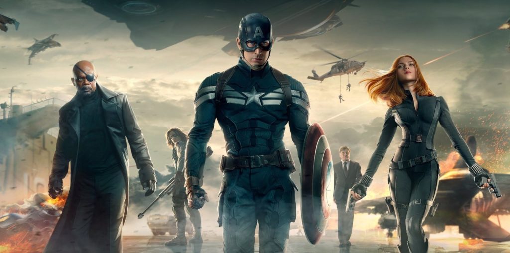 Filme Capitão América 2: O Soldado Invernal.