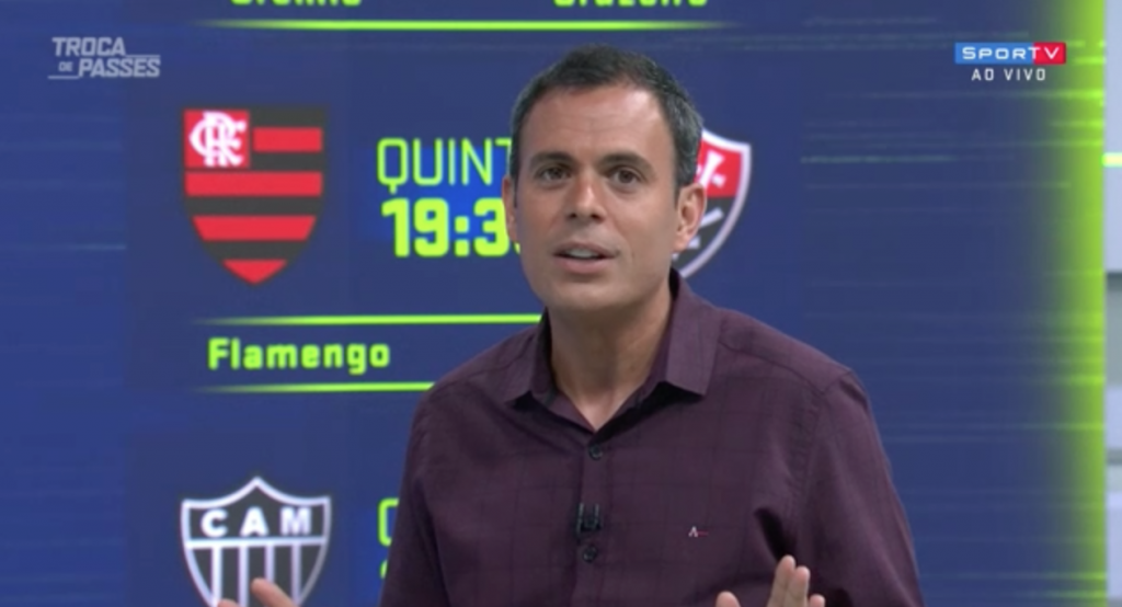 Tiago Maranhão: apresentador do Grupo Globo deixa emissora após 10 anos e assina com a Amazon (Reprodução/SporTV)
