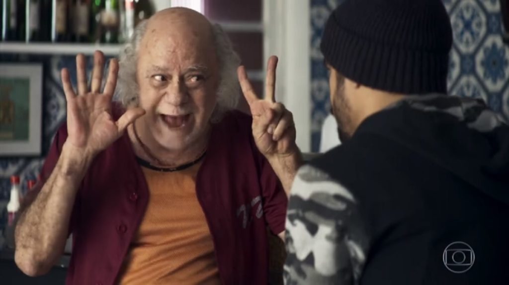 Chico (Tonico Pereira) e Rock (Caio Castro), de A Dona do Pedaço