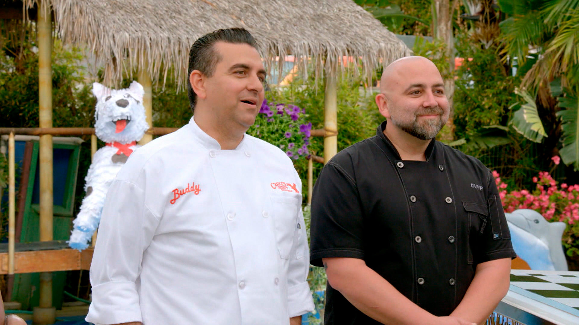 Buddy Valastro e Duff Goldman se enfrentam no Duelo dos Confeiteiros