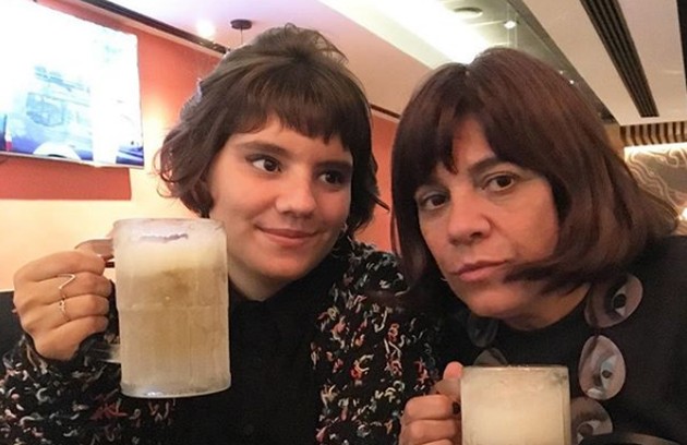 Dora de Assis e mãe Lucília 
