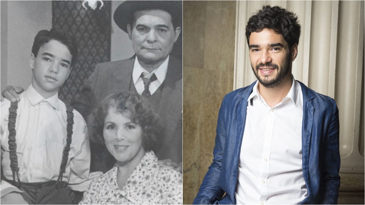 Em Éramos Seis Caio Blat interpretou o personagem Carlos, um dos filhos de Lola, vivida por Irene Ravache (Reprodução)