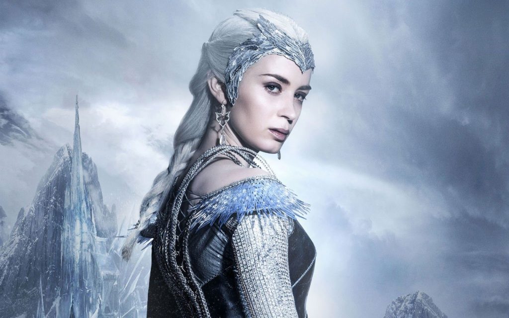 Filme O Caçador e a Rainha do Gelo.