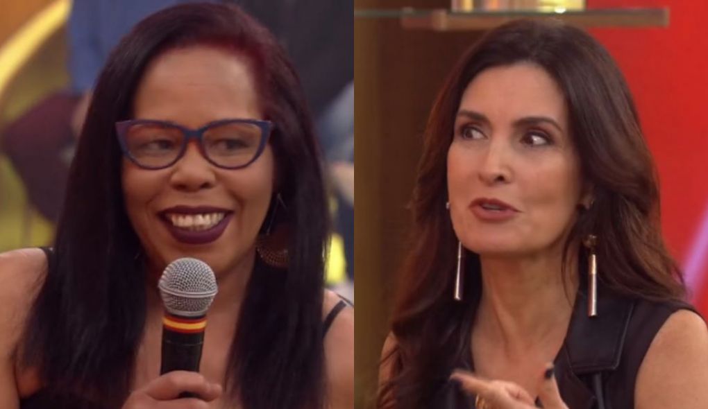 Fátima Bernardes se surpreendeu com entrevistada no Encontro