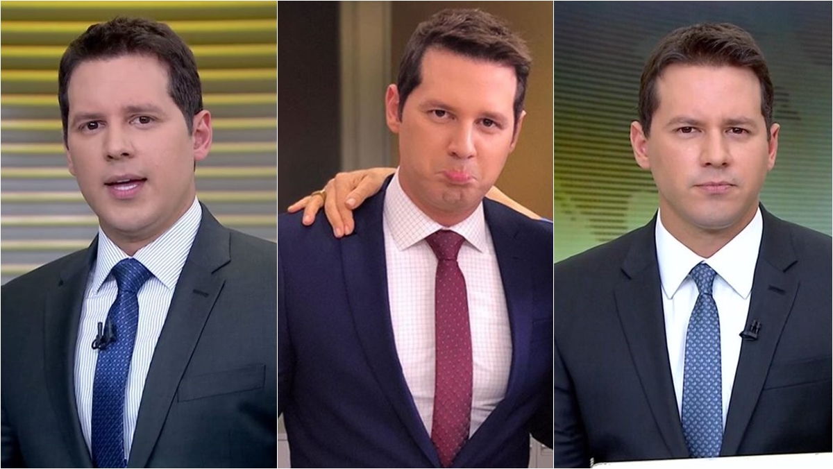 Dony de Nuccio completaria dois anos à frente do Jornal Hoje na próxima semana (Reprodução: Globo)