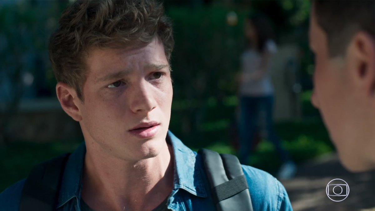 Filipe (Pedro Novaes) e Beto (John Buckley) em Malhação