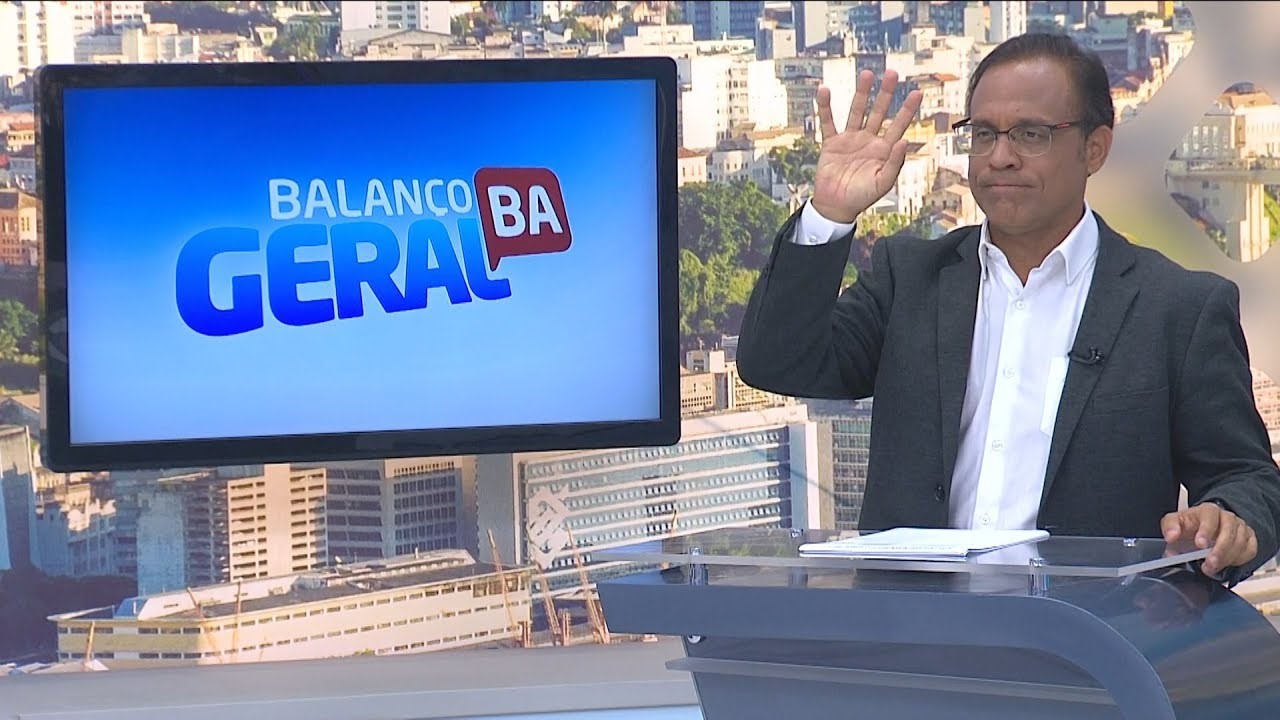 José Eduardo apresenta o Balanço Geral BA