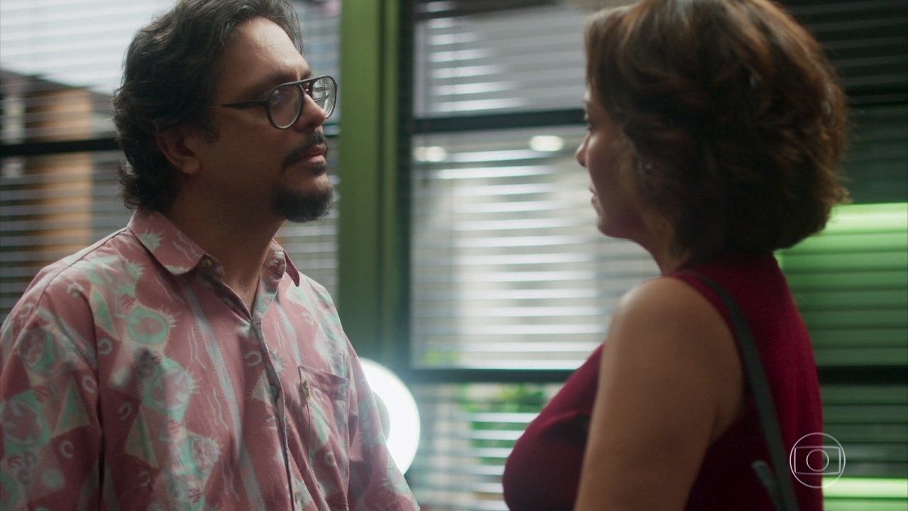 Mario (Lúcio Mario Filho) e Nana (Fabíula Nascimento) em Bom Sucesso