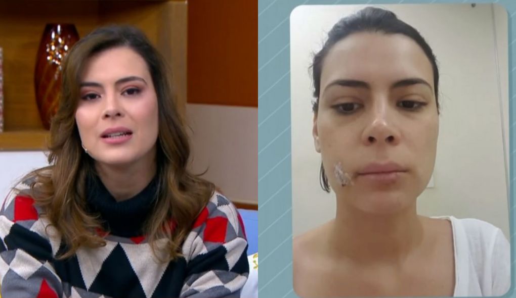 Michelle Loreto, apresentadora do Bem Estar