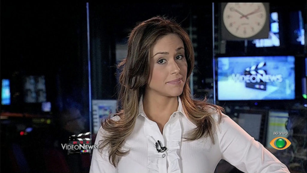 Nadja Haddad foi apresentadora do Vídeo News na Band (Reprodução: Band)