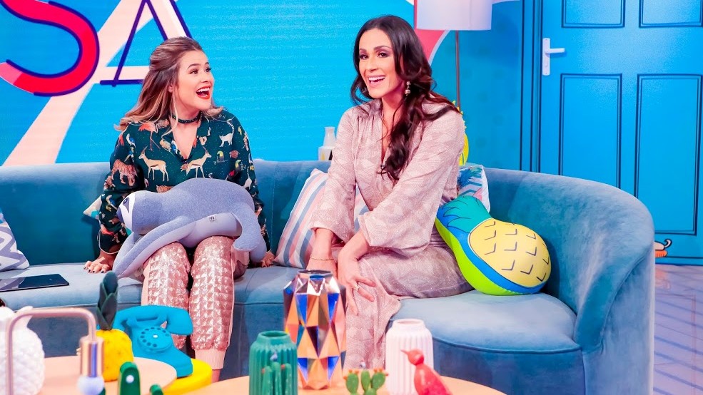 Nadja Haddad no Programa da Maisa