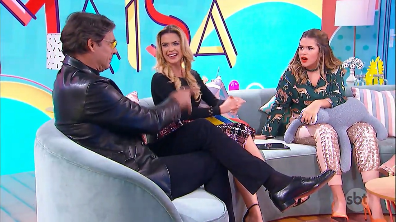 Olivier Anquier, Beca Milano e Maisa no Programa da Maisa