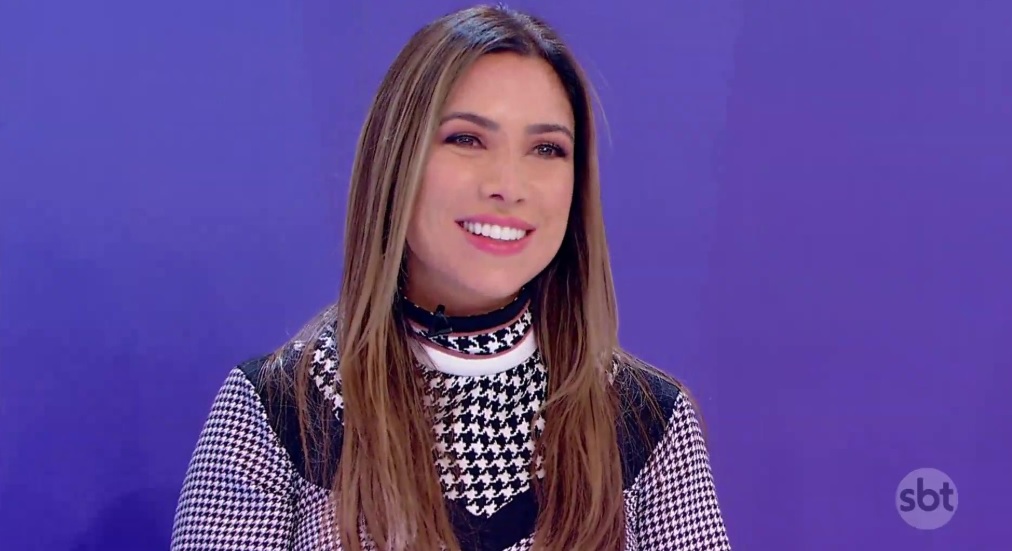 Patrícia Abravanel no Programa Silvio Santos