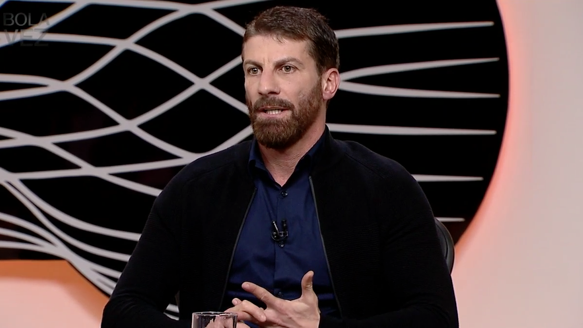 Pedrinho, ex-Vasco: assinou com Grupo Globo para ser comentarista (Reprodução/ESPN Brasil)