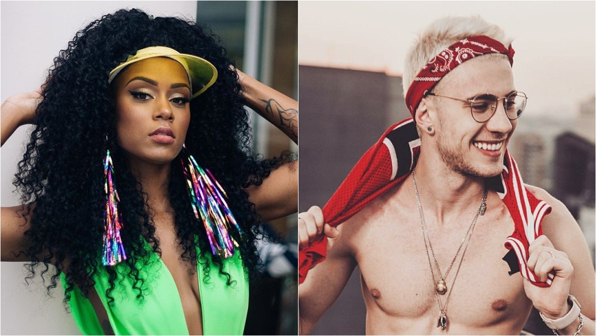 MC Rebecca e Leo Picon: eliminados do De Férias com o Ex Celebs, da MTV (Divulgação/MTV)