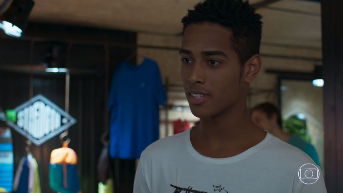 Serginho (João Pedro Oliveira) em Malhação