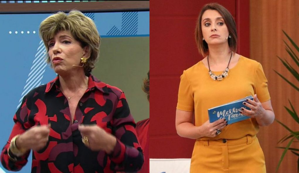 Silvia Poppovic e Catia Fonseca, apresentadores do Aqui na Band e Melhor da Tarde
