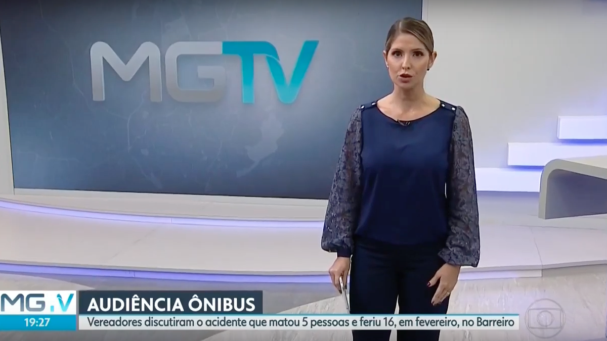 Vivian Santos: apresentadora da Globo deixa emissora para ser psicoterapeuta (Reprodução/Globo Minas)