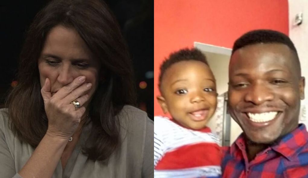 Ana Luiza Guimarães se comoveu em jornal da Globo após matéria sobre pai e filho que faleceram em incêndio