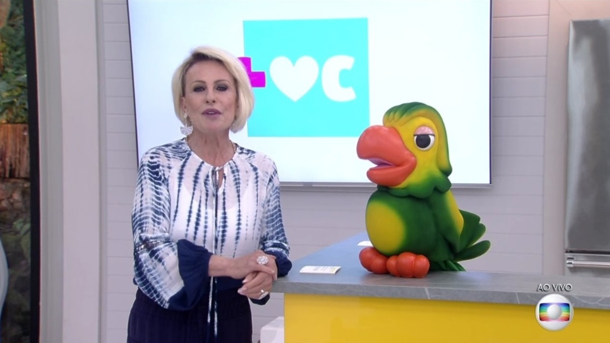 Ana Maria Braga e Louro José no Mais Você