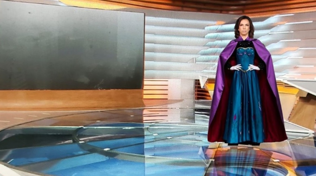 Ana Paula Araújo em montagem