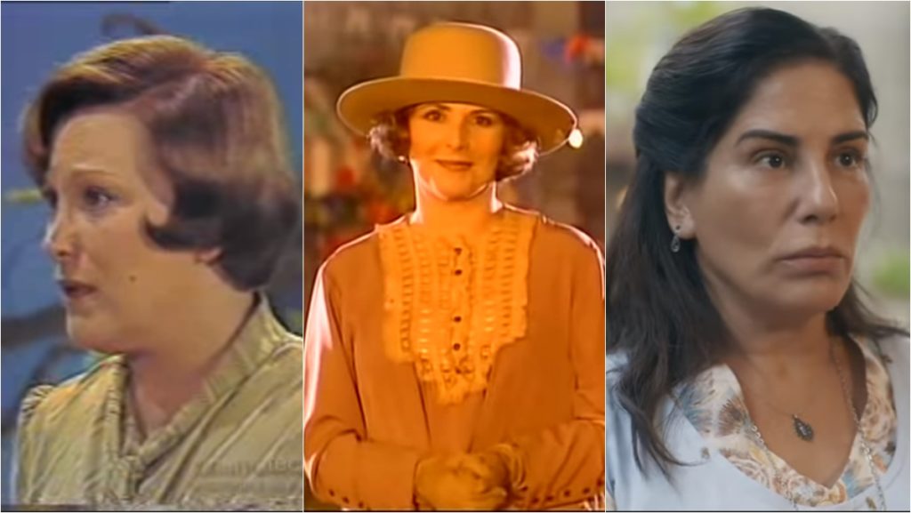 As intérpretes de Dona Lola em três versões de Éramos Seis
