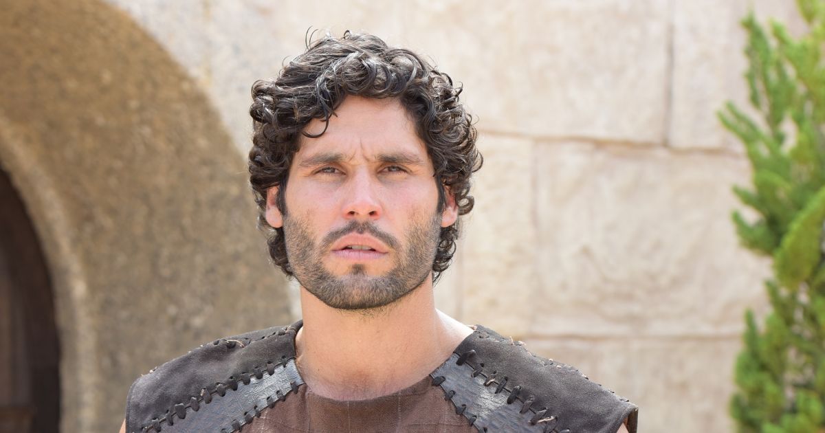 Dudu Azevedo como Asher em O Rico e Lázaro (Divulgação / Record TV)