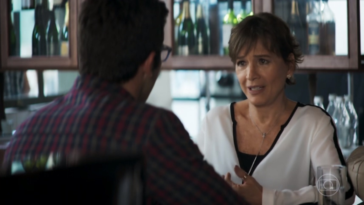 Beatriz (Natalia do Vale) e Zé Helio (Bruno Bevan), de A Dona do Pedaço
