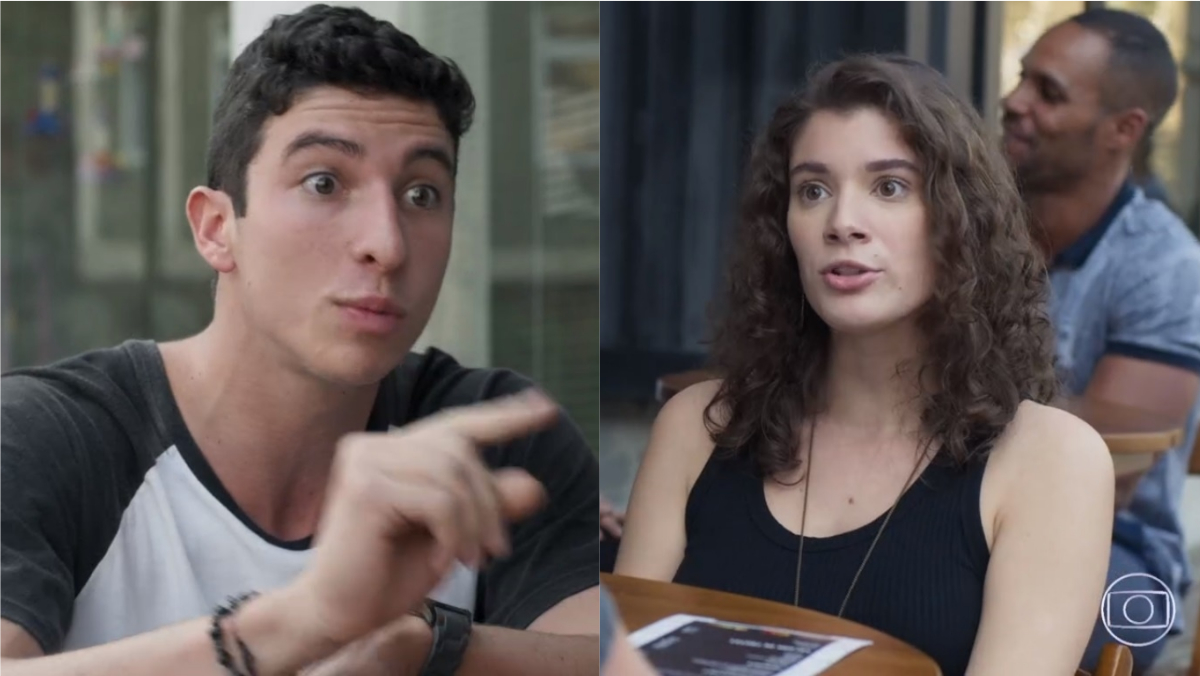 Beto (John Buckley) e Meg (Giulia Bertolli) de Malhação – Toda Forma de Amar
