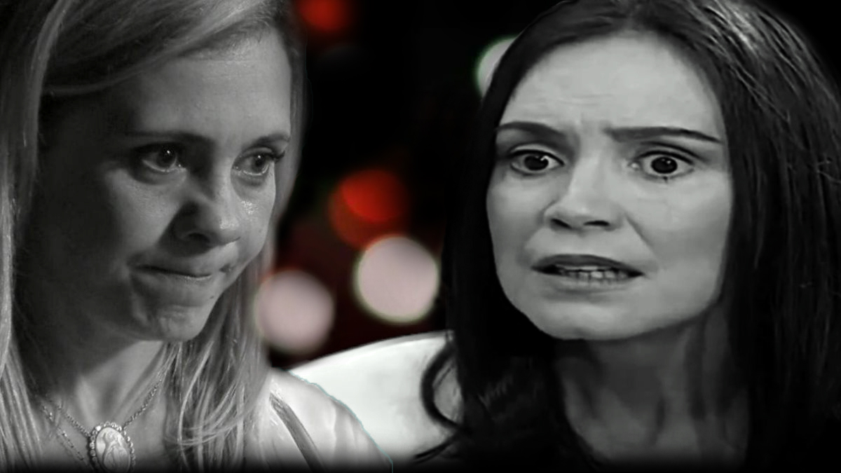 Carminha (Adriana Esteves) e Helena (Regina Duarte)