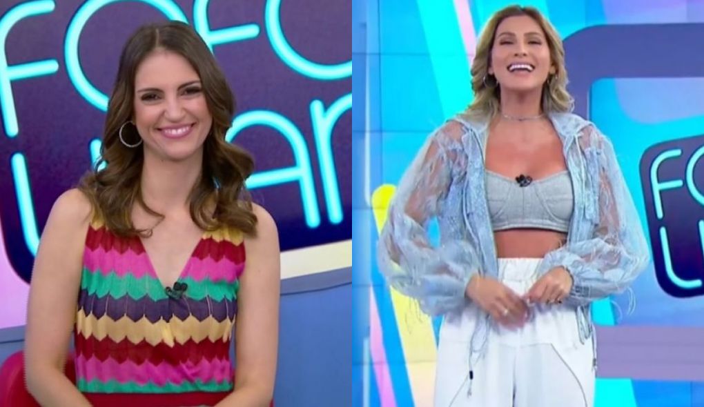 Chris Flores e Lívia Andrade no Fofocalizando