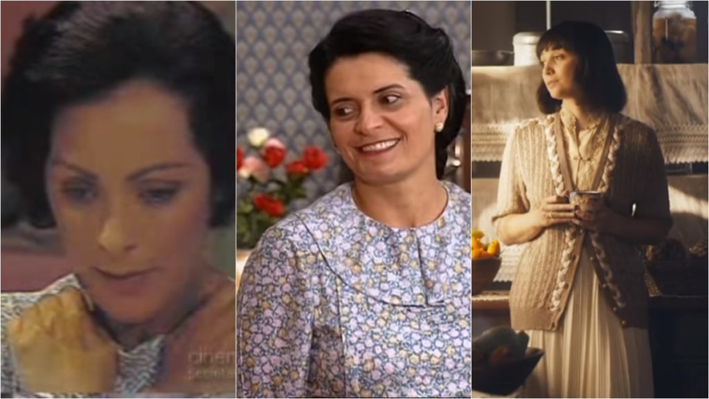 As intérpretes de Clotilde em três versões de Éramos Seis