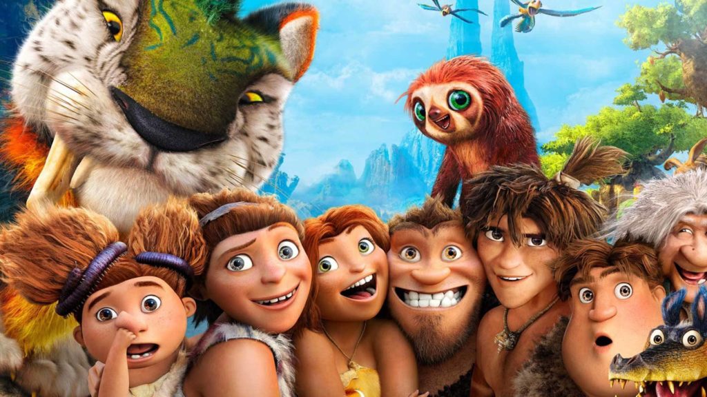 Filme Os Croods.